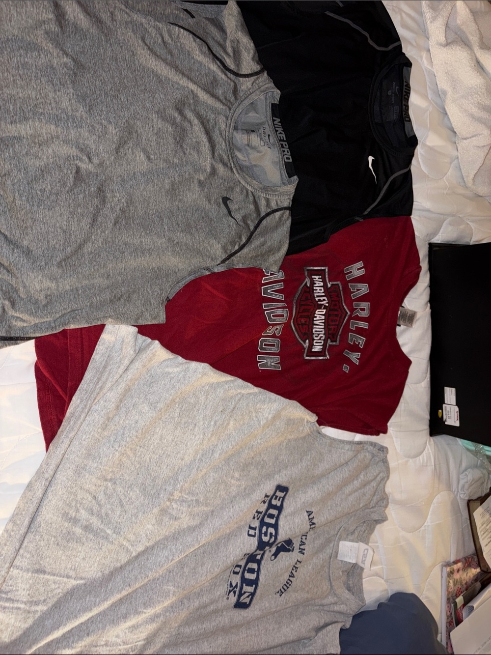 Harley-Davidson Red Short Sleeve Logo Tee